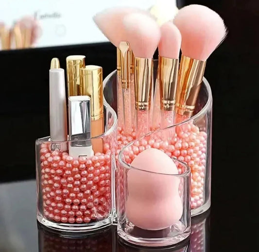 S Shape Acrylic Cosmetics Organizer