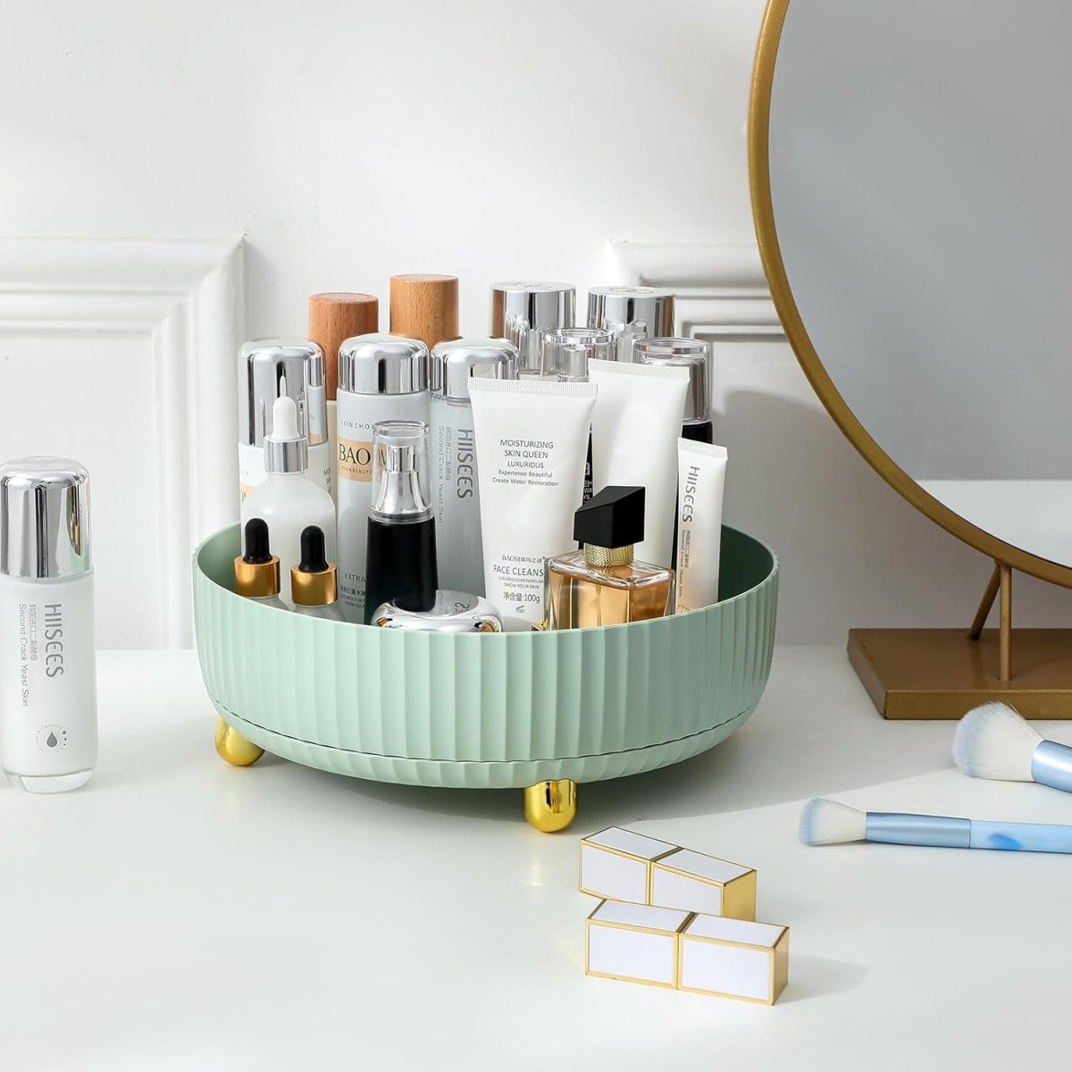 360 Degree Multipurpose Rotating Tray Organizer